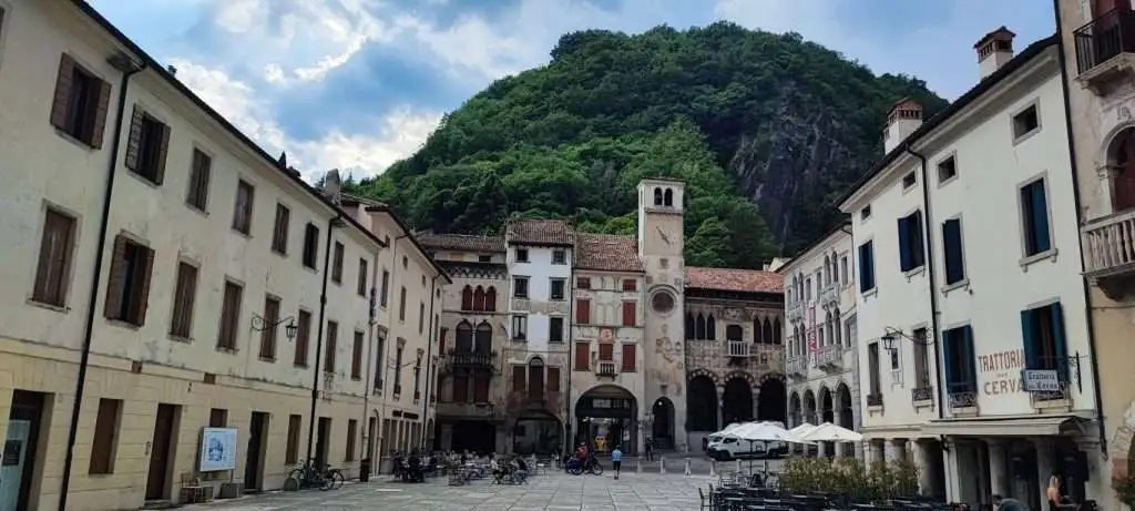 Piazza Flaminio a Vittorio Veneto