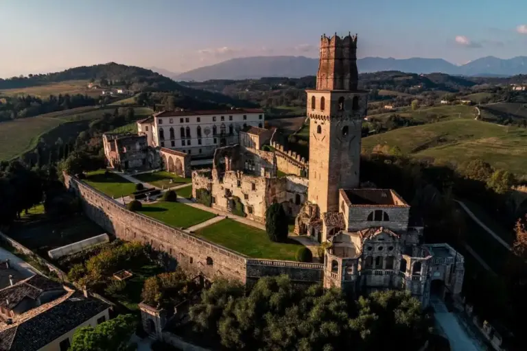 Il castello San Salvatore a Susegana (TV)