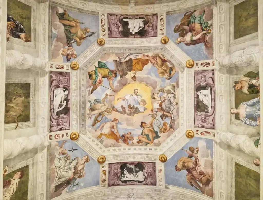 Volta della Sala dellOlimpo Paolo Veronese