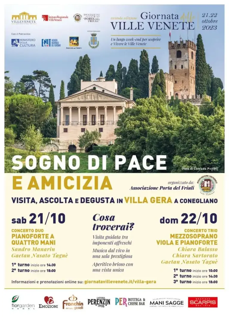 Giornata delle Ville Venete: 21, 22 ottobre 2023