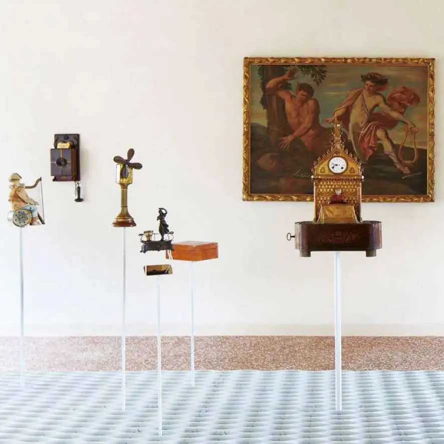 Il Museo di Villa Lattes di Istrana 14 Esposizzione di carillon al piano nobile di Villa Lattes Istrana TV