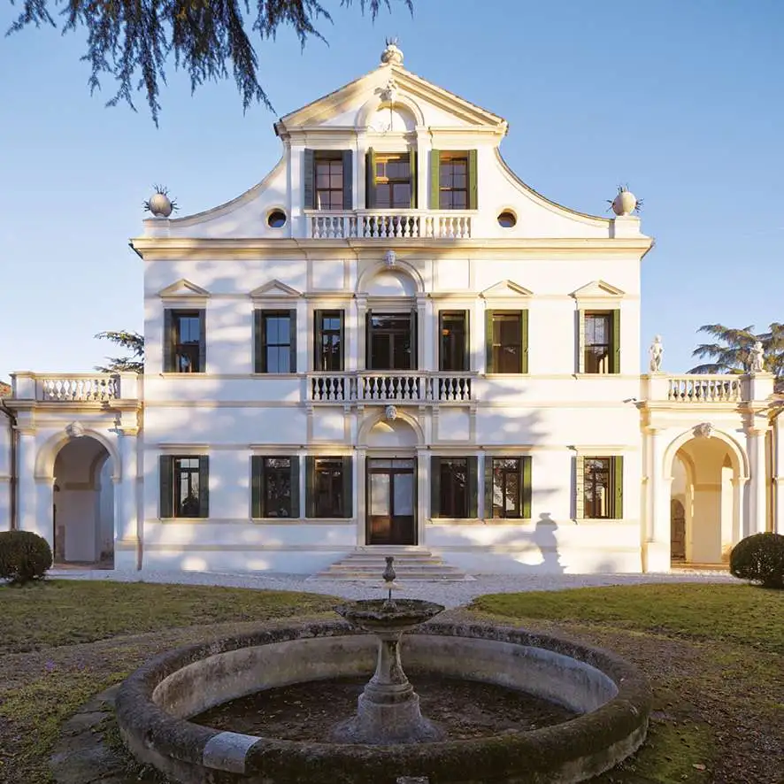 Il Museo di Villa Lattes di Istrana 1 Prospetto sud di villa Tamagnini Lattes Istrana TV