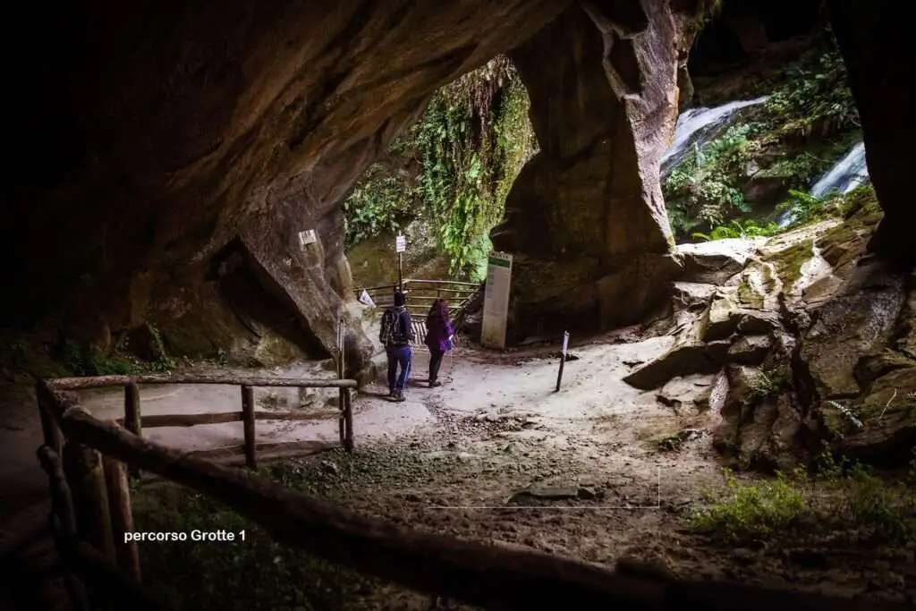 Il Parco Grotte del Caglieron a Fregona (TV) 8 Parco Grotte del Caglieron a Fregona TV interno della cava