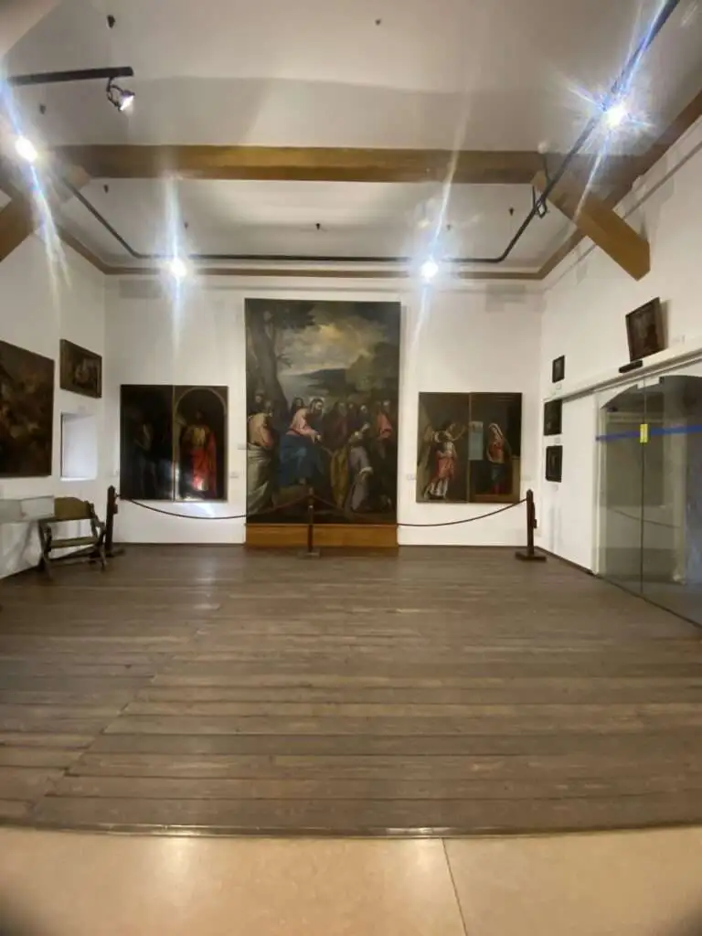 museo castello di Conegliano. La consegna della chiavi Palma il Giovane