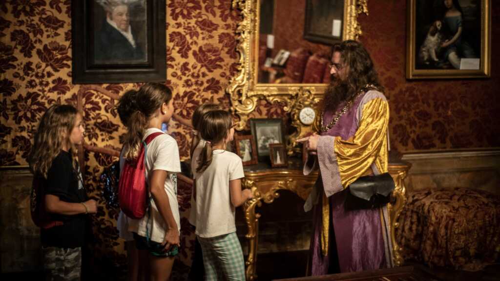 Scuola di Magia Castello di Thiene i ragazzi vengono accolti in Castello