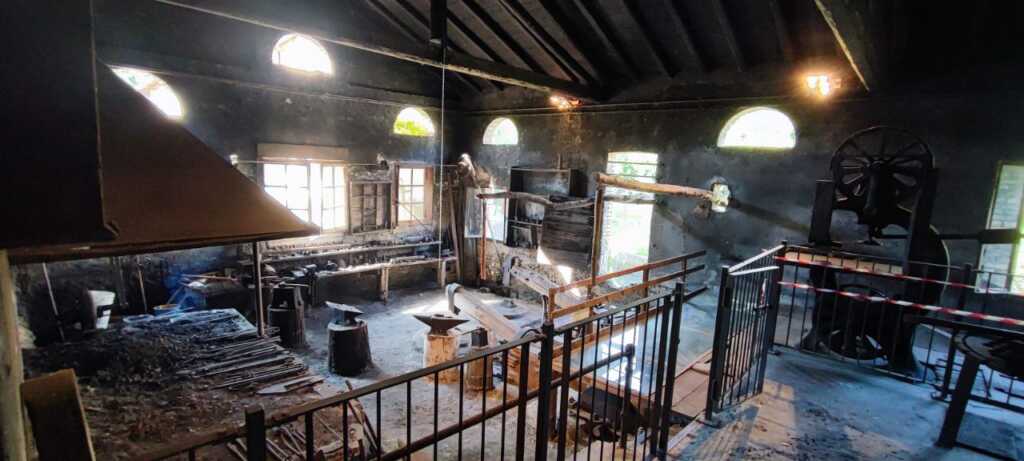 Il Maglio dei Tonet a Francenigo di Gaiarine (TV) 8 La fucina e la segheria del Maglio dei Tonet a Gaiarine TV