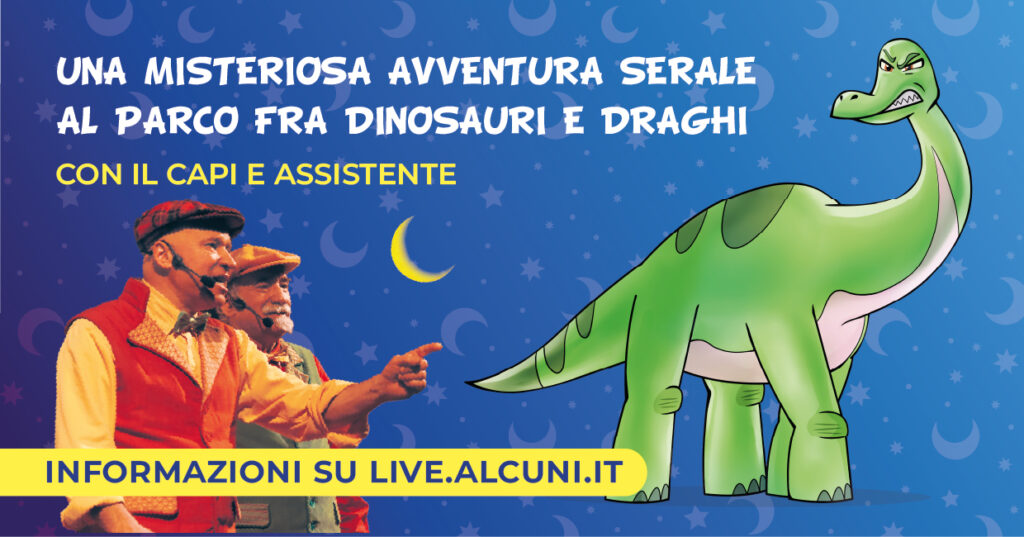 Cartolina 10x20 Il terribile dinosauro di Maga Cornacchia 2