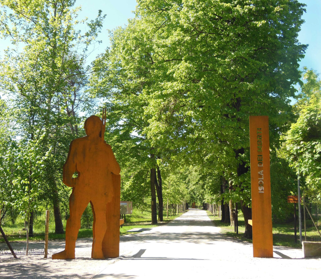 Ingresso Isola dei Morti Moriago della Battaglia TV 1